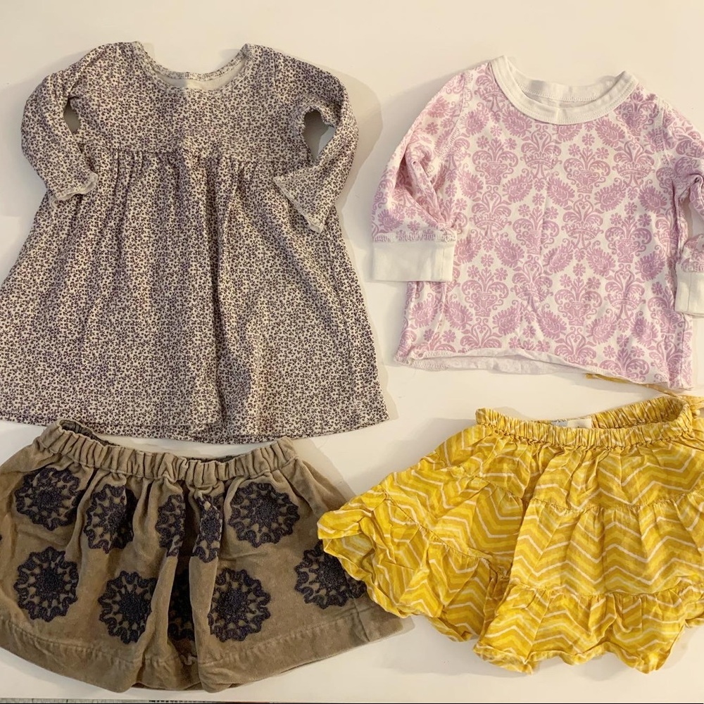 EUC/VGUC Peek sz 3/6mos LOT baby girls clothing